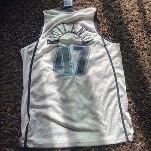 COPY - 2004-06 AUTHENTIC UTAH JAZZ KIRILENKO #47 Adidas JERSEY (HOME) XL